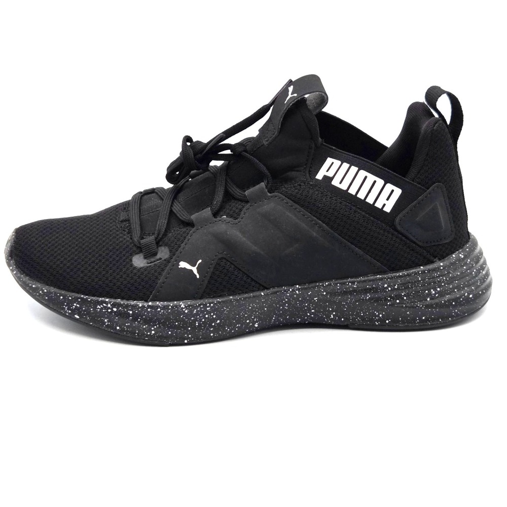 Puma Softride Fly Running Sneakers Athletic Shoes Black‎  Youth Size 6C